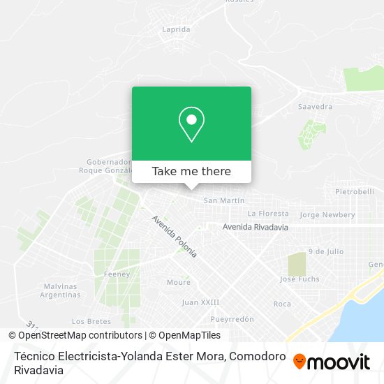 Técnico Electricista-Yolanda Ester Mora map