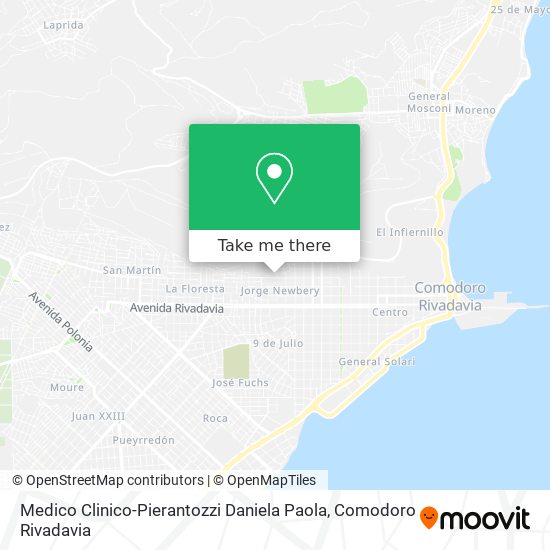 Mapa de Medico Clinico-Pierantozzi Daniela Paola