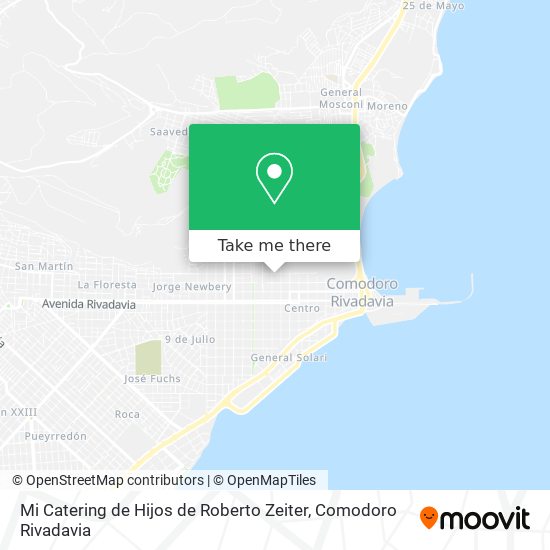 Mapa de Mi Catering de Hijos de Roberto Zeiter
