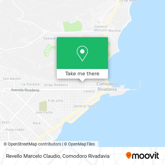 Mapa de Revello Marcelo Claudio