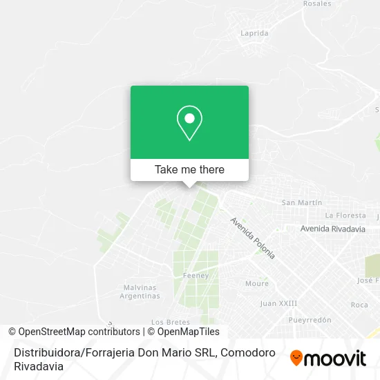 Distribuidora / Forrajeria Don Mario SRL map