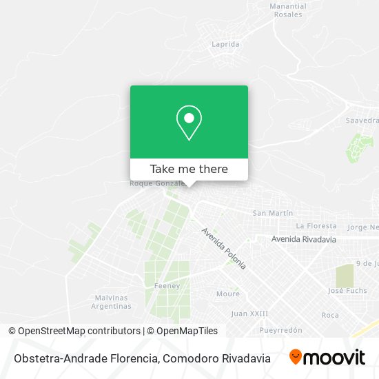 Obstetra-Andrade Florencia map