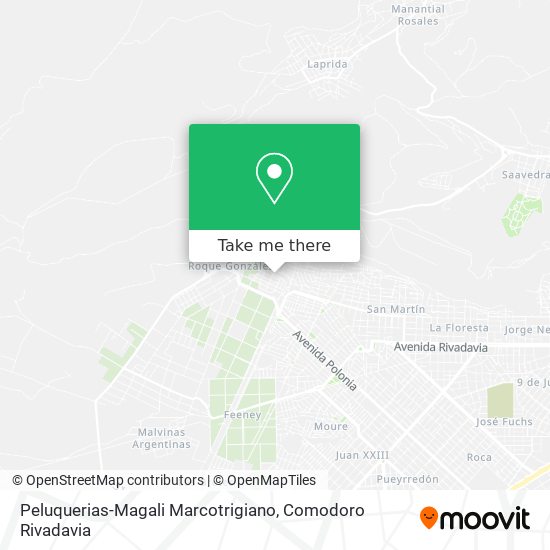 Peluquerias-Magali Marcotrigiano map