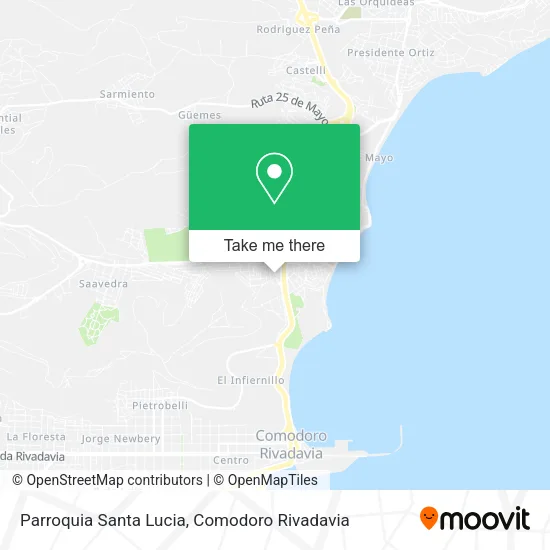 Mapa de Parroquia Santa Lucia
