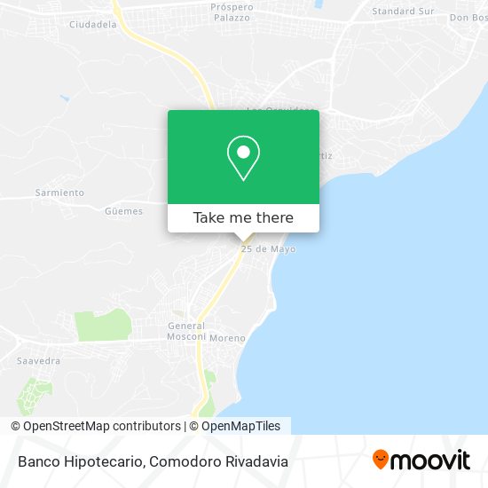 Banco Hipotecario map