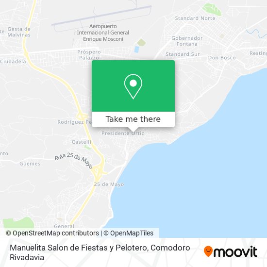 Manuelita Salon de Fiestas y Pelotero map