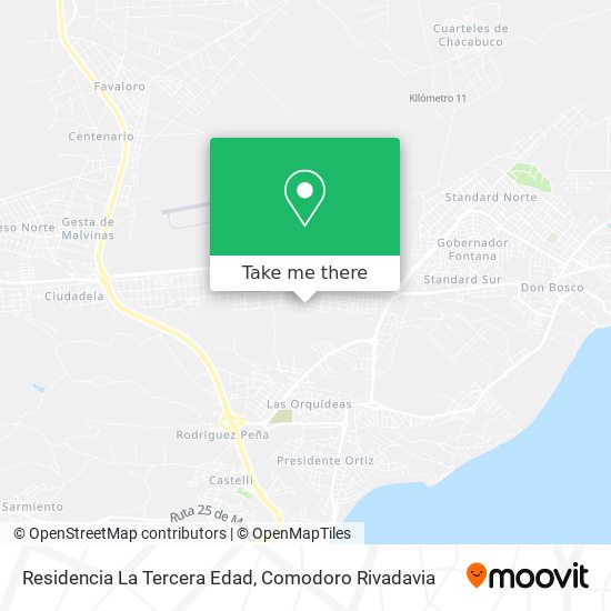 Residencia La Tercera Edad map