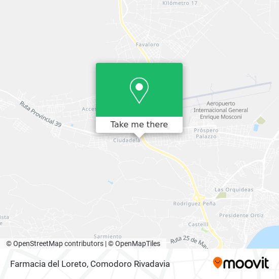 Farmacia del Loreto map