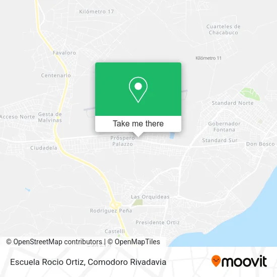 Mapa de Escuela Rocio Ortiz
