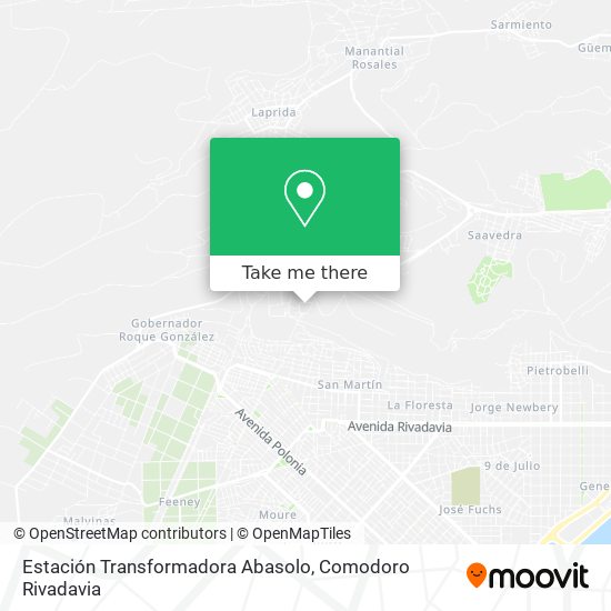 Estación Transformadora Abasolo map