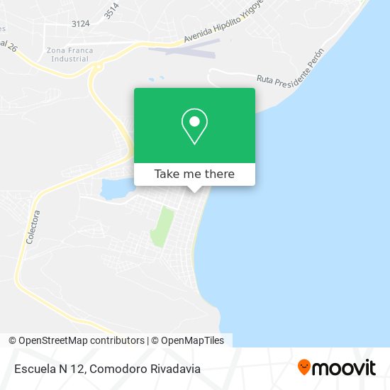 Mapa de Escuela N 12