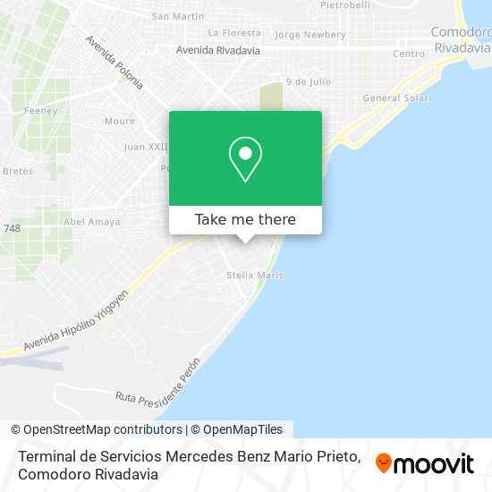 Terminal de Servicios Mercedes Benz Mario Prieto map