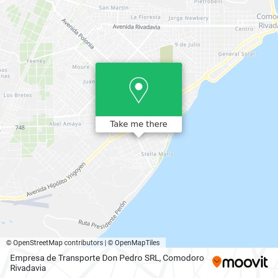 Empresa de Transporte Don Pedro SRL map
