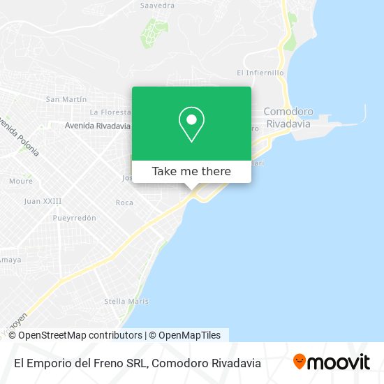 El Emporio del Freno SRL map