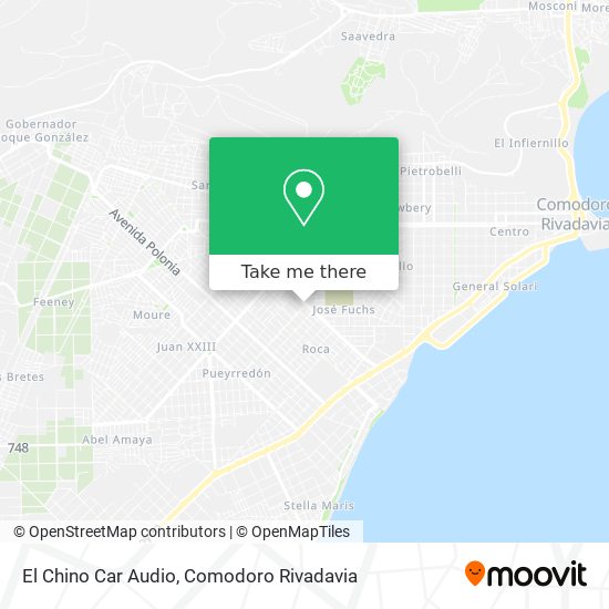 El Chino Car Audio map