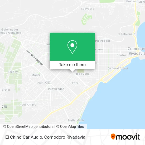 El Chino Car Audio map