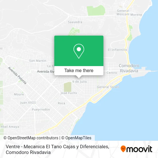 Ventre - Mecanica El Tano Cajas y Diferenciales map