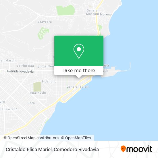 Mapa de Cristaldo Elisa Mariel