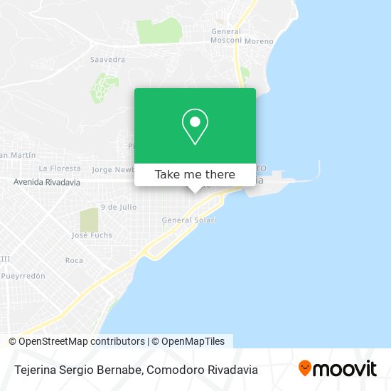 Tejerina Sergio Bernabe map