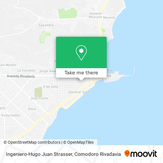 Mapa de Ingeniero-Hugo Juan Strasser