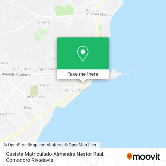 Mapa de Gasista Matriculado-Almendra Nestor Raul