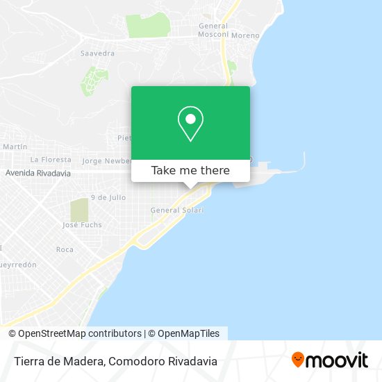 Mapa de Tierra de Madera