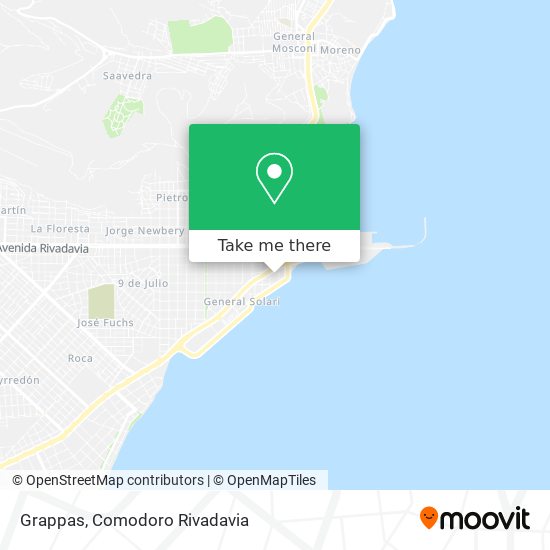 Grappas map