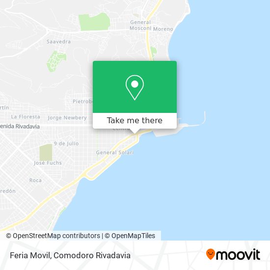 Feria Movil map
