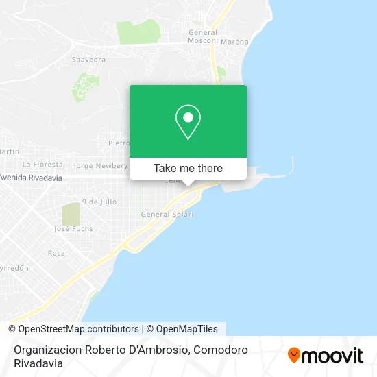 Mapa de Organizacion Roberto D'Ambrosio