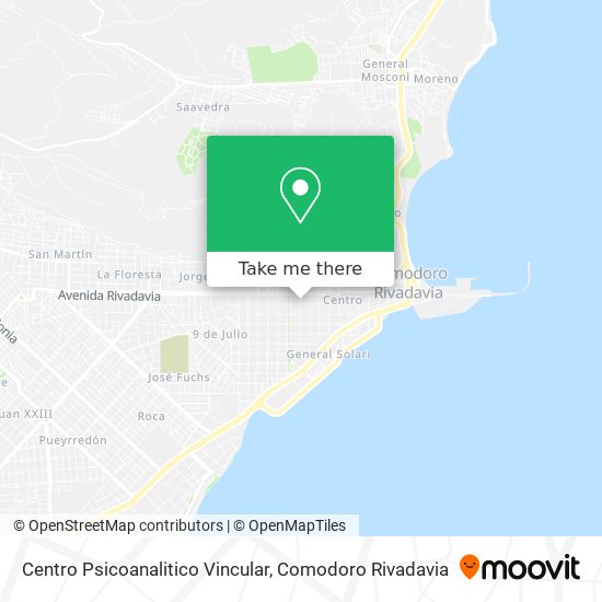 Centro Psicoanalitico Vincular map