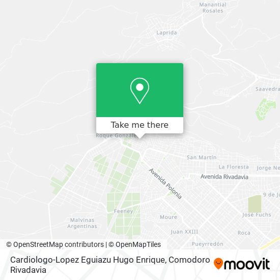 Cardiologo-Lopez Eguiazu Hugo Enrique map