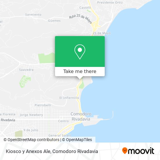 Kiosco y Anexos Ale map