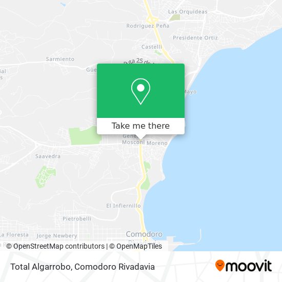 Total Algarrobo map