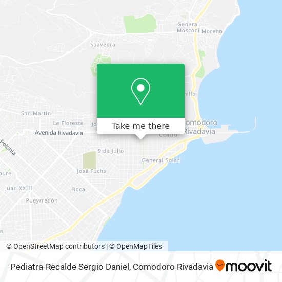 Pediatra-Recalde Sergio Daniel map