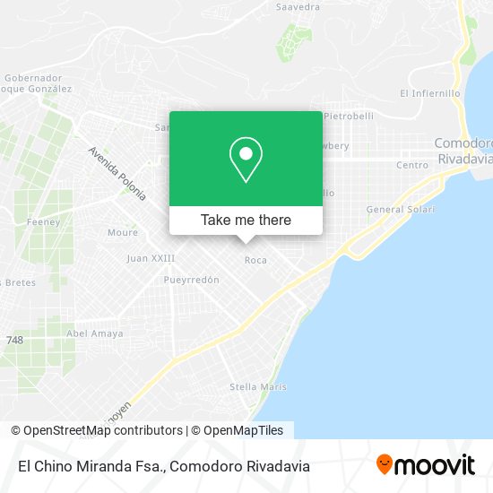 El Chino Miranda Fsa. map
