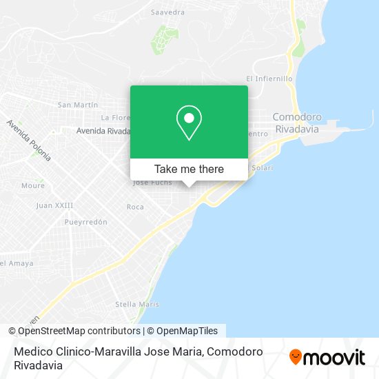 Mapa de Medico Clinico-Maravilla Jose Maria