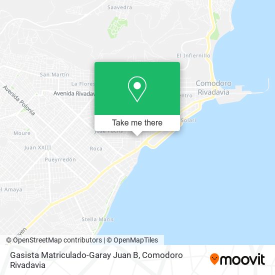 Gasista Matriculado-Garay Juan B map