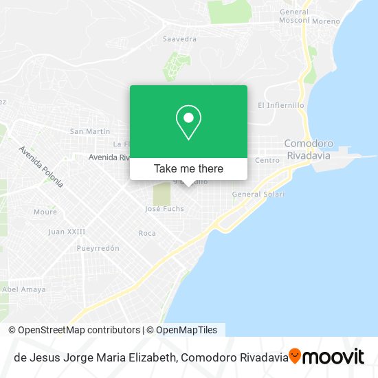 de Jesus Jorge Maria Elizabeth map