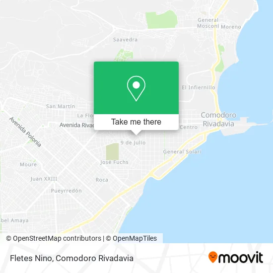 Mapa de Fletes Nino