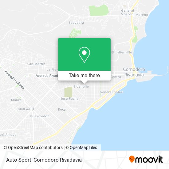 Auto Sport map