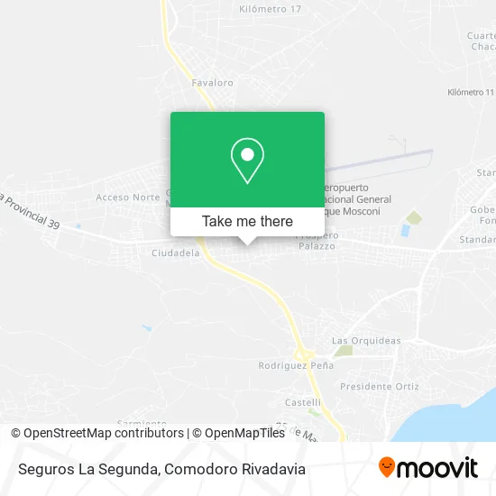Mapa de Seguros La Segunda