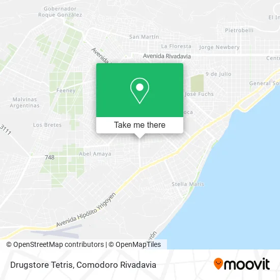 Mapa de Drugstore Tetris