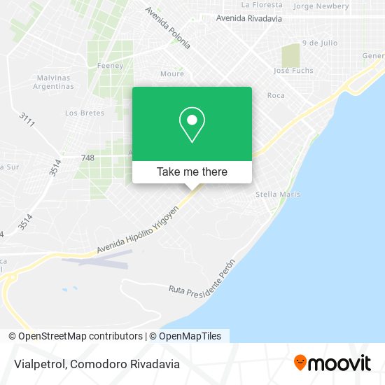 Vialpetrol map