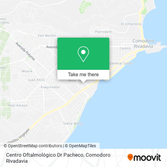 Centro Oftalmológico Dr Pacheco map