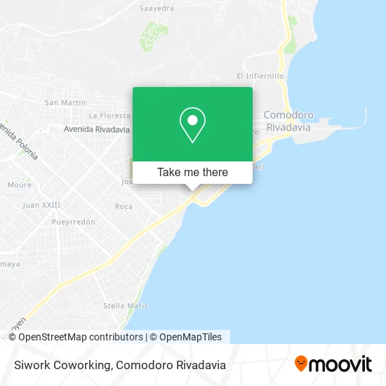 Siwork Coworking map