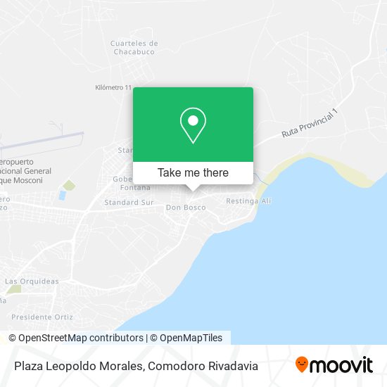 Mapa de Plaza Leopoldo Morales
