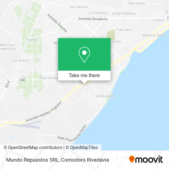 Mundo Repuestos SRL map