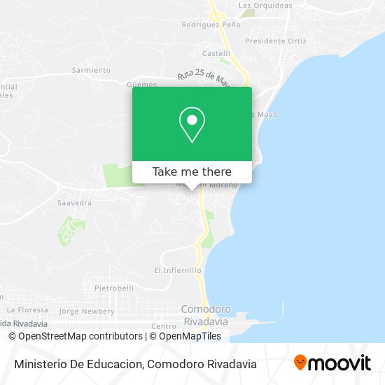 Mapa de Ministerio De Educacion