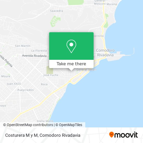 Mapa de Costurera M y M