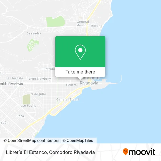 Mapa de Librería El Estanco